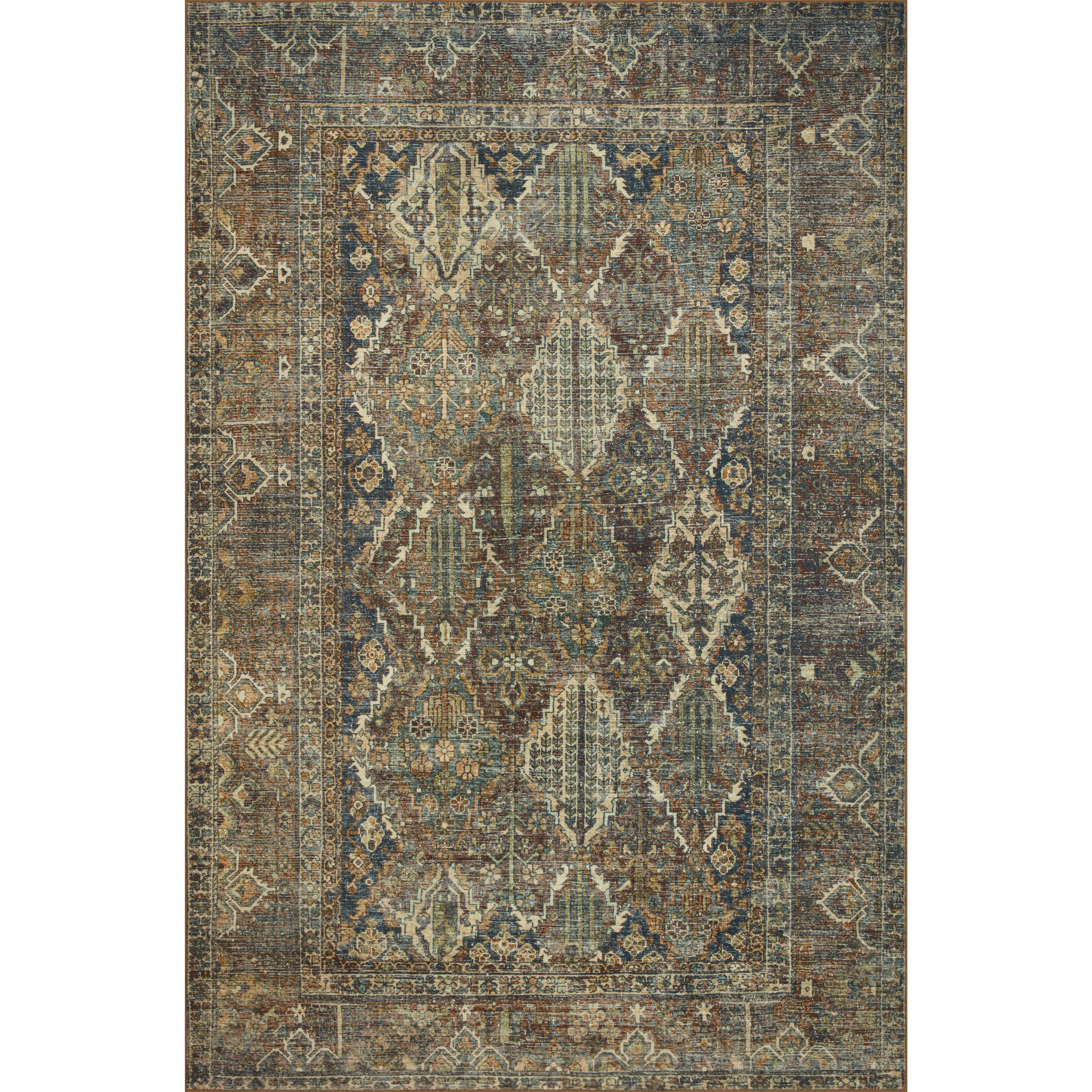 Joanna Gaines x Loloi - Sinclair Jade Sand Rug: 7'-6 x 9'-6