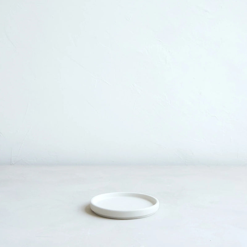Ceramic Plate | Matte White