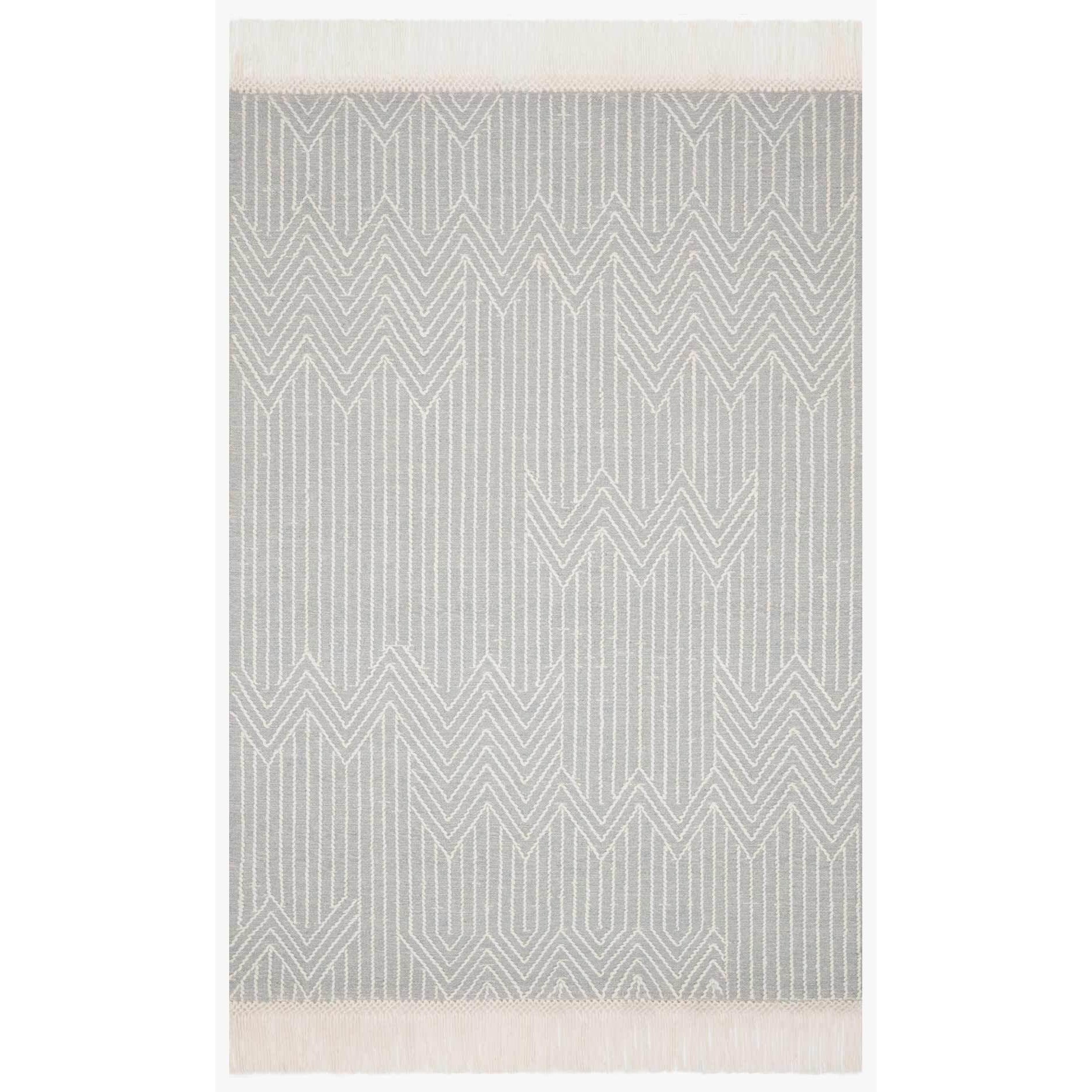 Newton Rug 02 Magnolia Home by Joanna Gaines x Loloi Light Grey