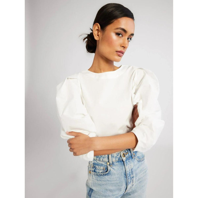 Lila Top | White