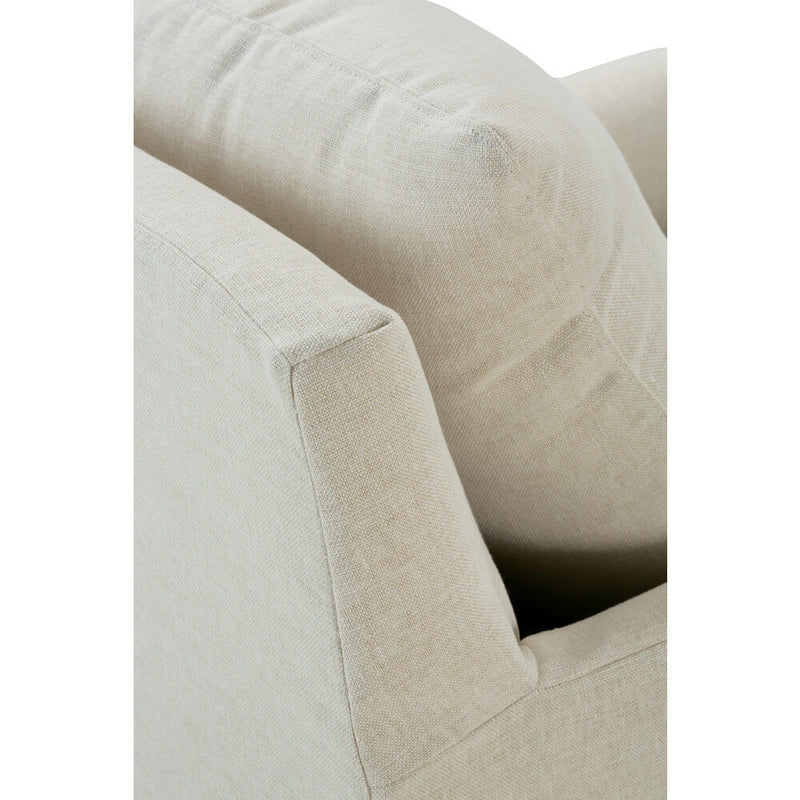 Lilah Slipcover Swivel Glider