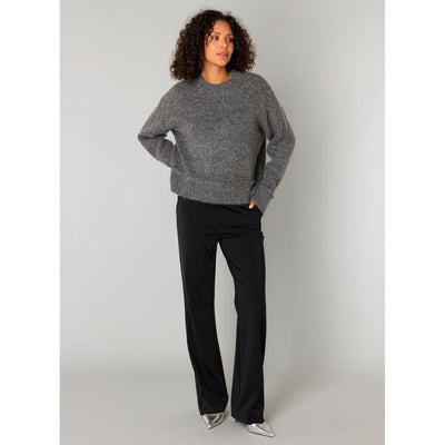 Olieve Essential Sweater | Dark Grey