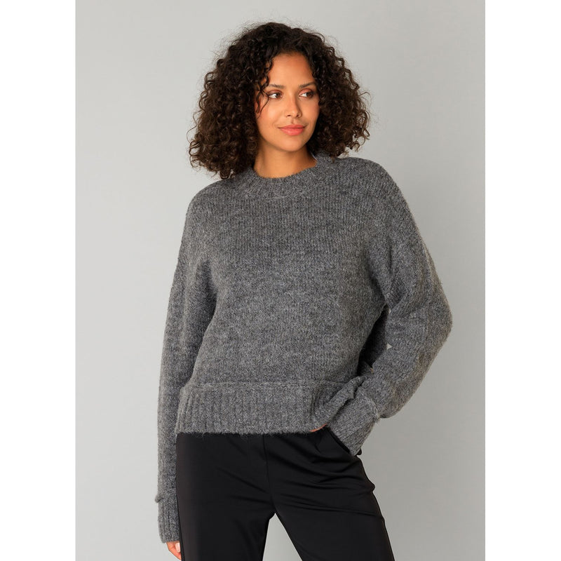 Olieve Essential Sweater | Dark Grey