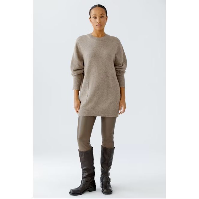 Oversized Pullover Sweater | Smokey Taupe