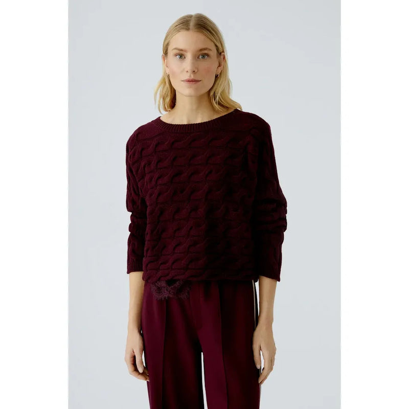 Sirah Cabled Sweater | Bramble Berry