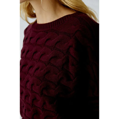 Sirah Cabled Sweater | Bramble Berry