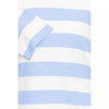 Milda Tee | White / Blue