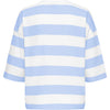 Milda Tee | White / Blue