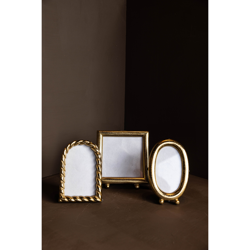 Brushed Brass Photo Frame