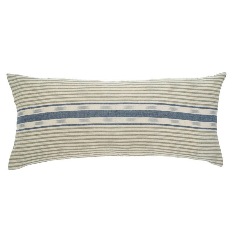 Seaview Linen Lumbar Pillow