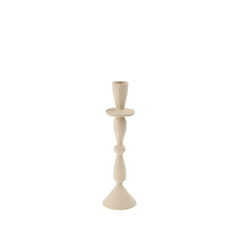 Imani Candle Holder | Ivory