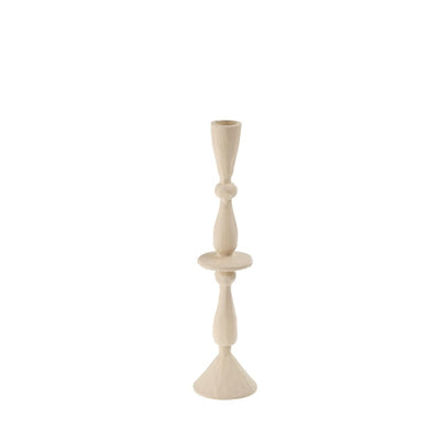 Imani Candle Holder | Ivory