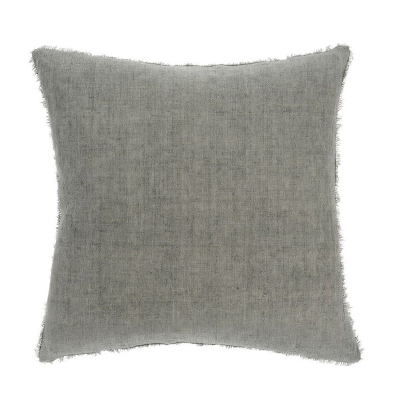 Lina 20x20 Linen Pillow | Grey