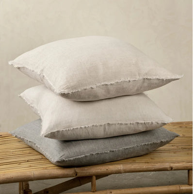 Lina 20x20 Linen Pillow | Grey