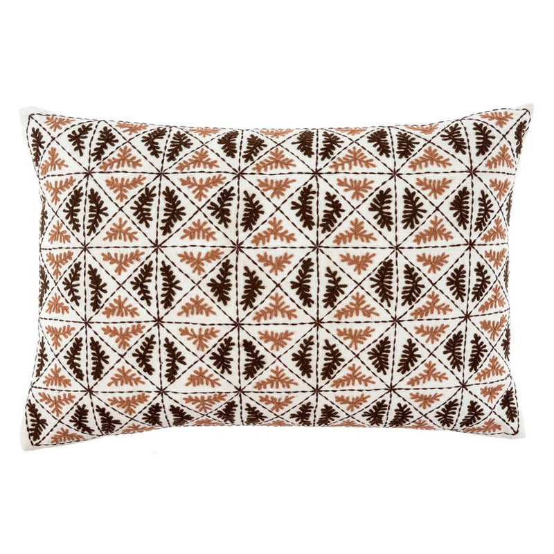 Hawthorne Embroidered Lumbar Pillow