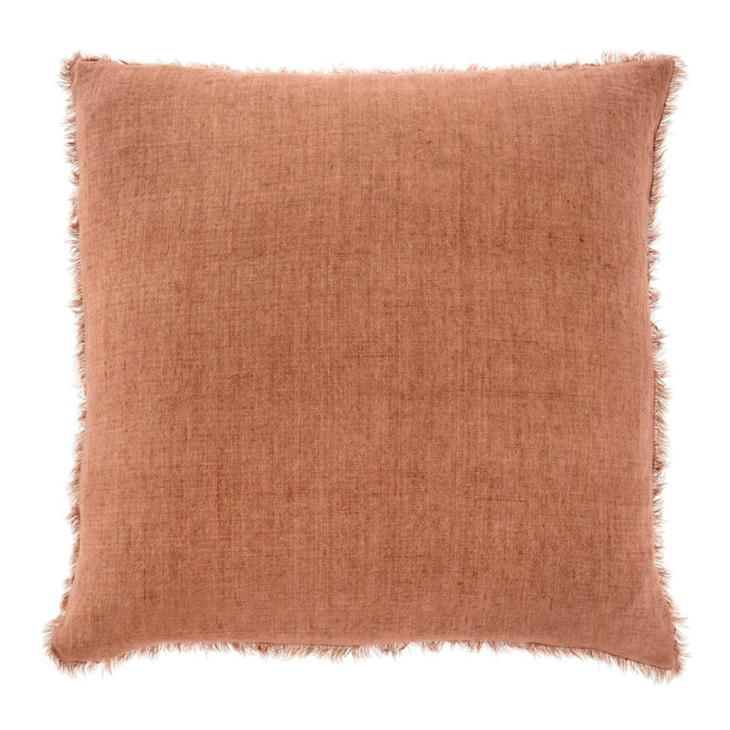 Lina 24x24 Linen Pillow | Rooibos