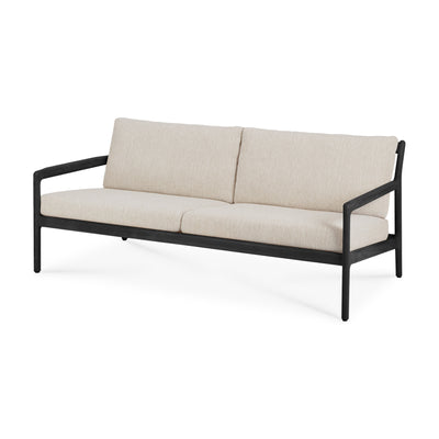 Jack Outdoor 2-Seater Sofa | Teak Black