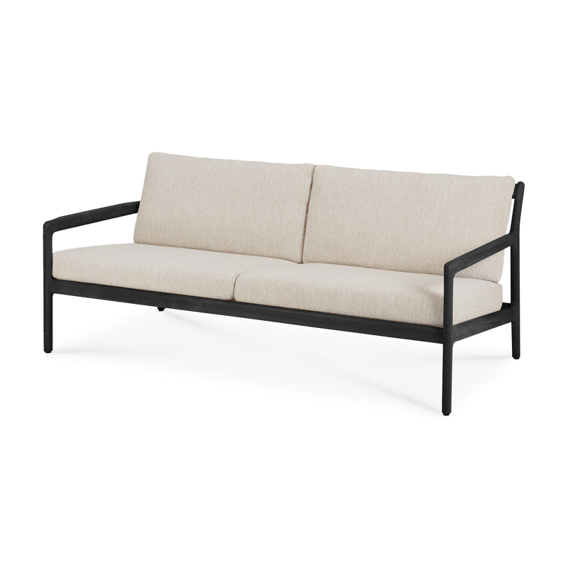 Jack Outdoor 2-Seater Sofa | Teak Black
