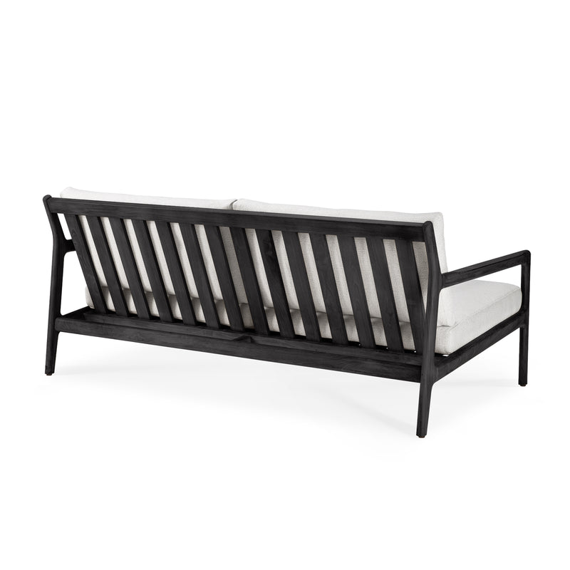 Jack Outdoor 2-Seater Sofa | Teak Black