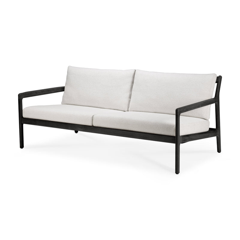 Jack Outdoor 2-Seater Sofa | Teak Black