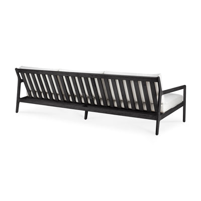 Jack Outdoor 3-Seater Sofa | Teak Black