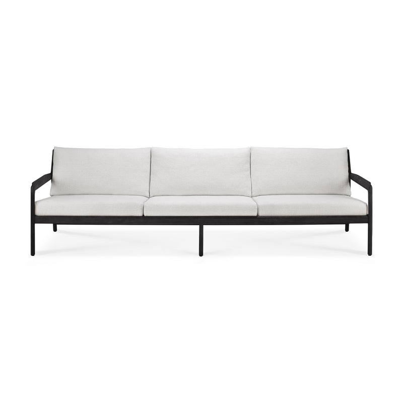 Jack Outdoor 3-Seater Sofa | Teak Black
