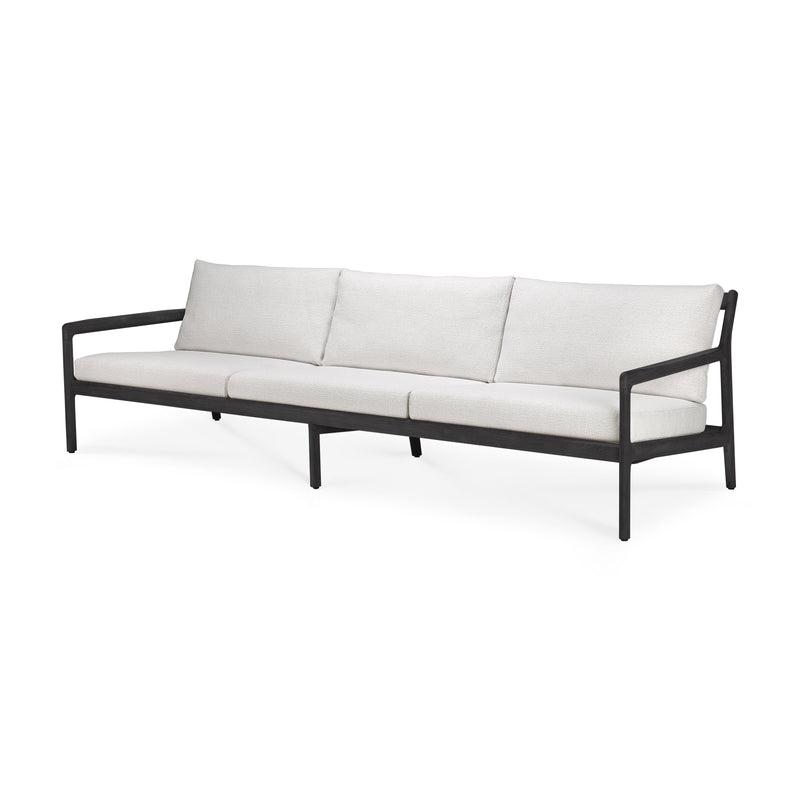 Jack Outdoor 3-Seater Sofa | Teak Black