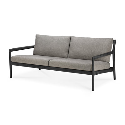Jack Outdoor 2-Seater Sofa | Teak Black