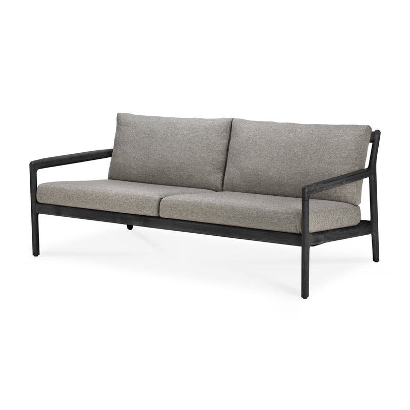 Jack Outdoor 2-Seater Sofa | Teak Black