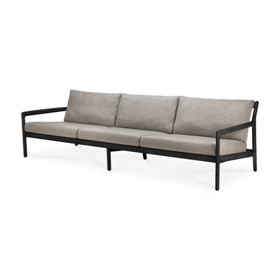 Jack Outdoor 3-Seater Sofa | Teak Black