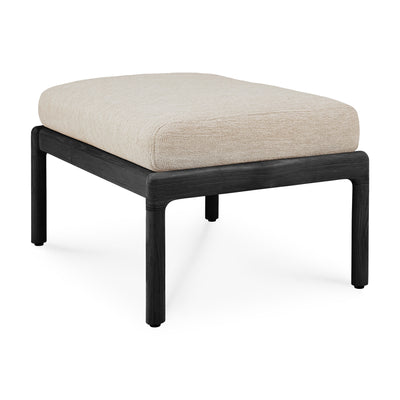 Jack Outdoor Footstool | Teak Black