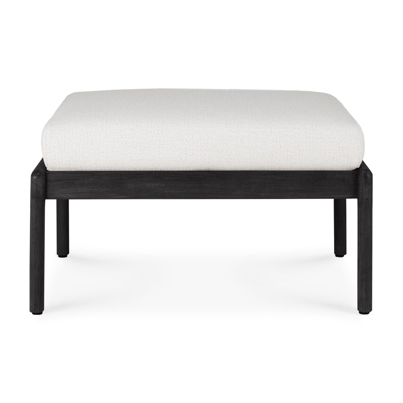 Jack Outdoor Footstool | Teak Black
