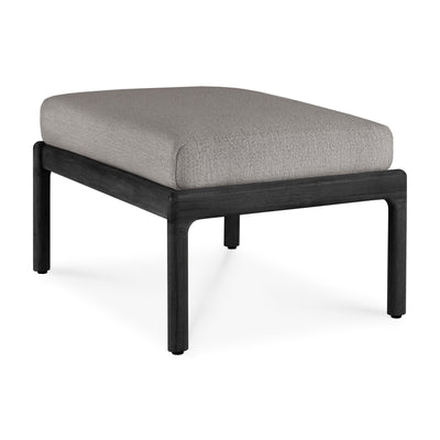 Jack Outdoor Footstool | Teak Black