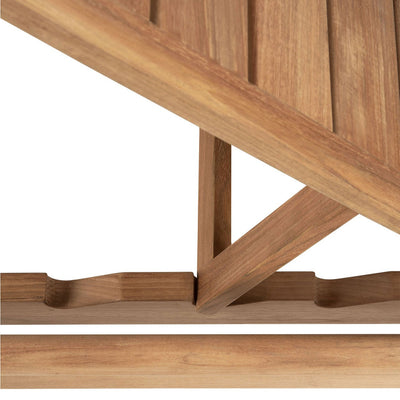 Jack Outdoor Adjustable Lounger | Teak