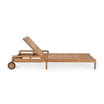 Jack Outdoor Adjustable Lounger | Teak