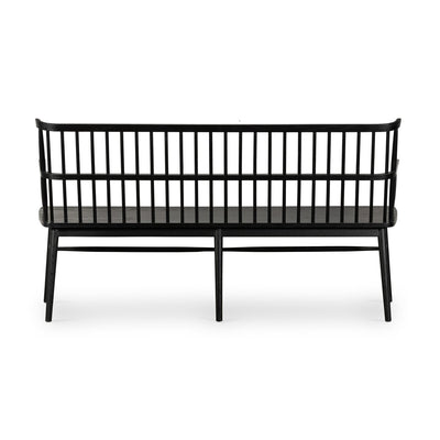 Aspen Large Dining Bench | Black