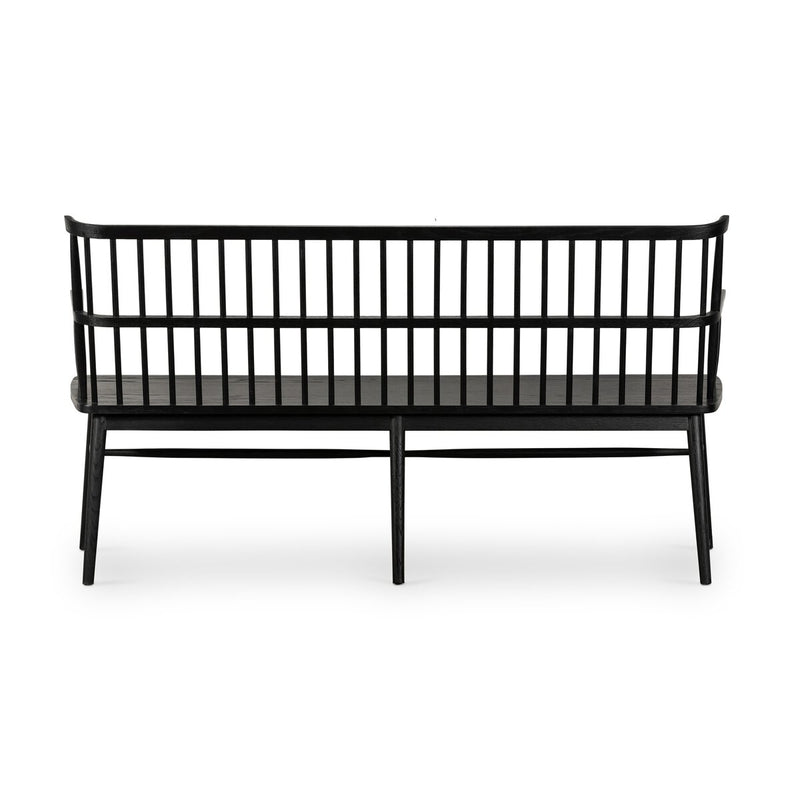 Aspen Large Dining Bench | Black