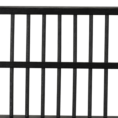 Aspen Large Dining Bench | Black