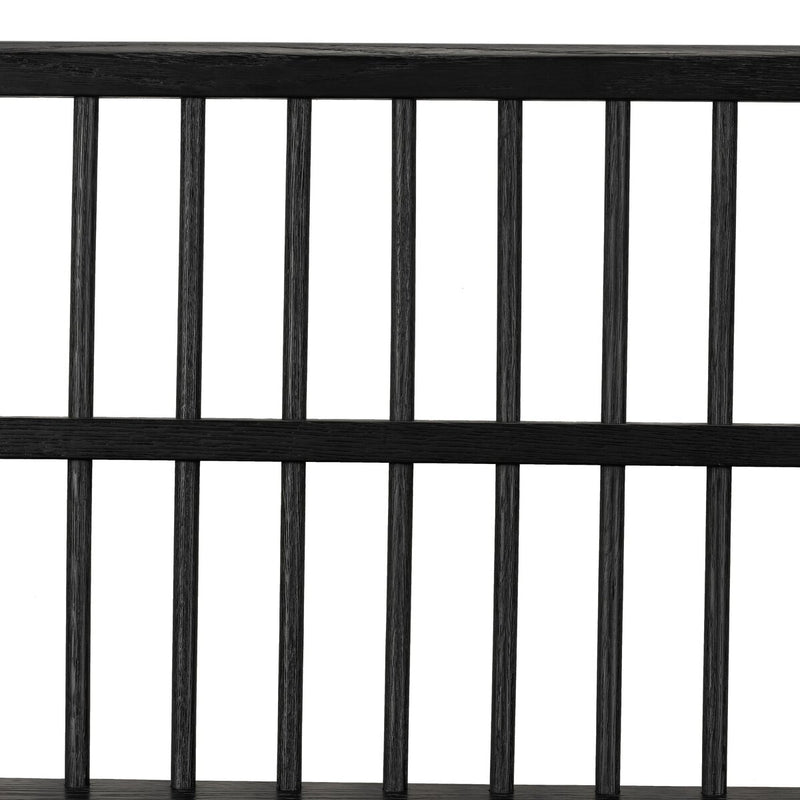 Aspen Large Dining Bench | Black