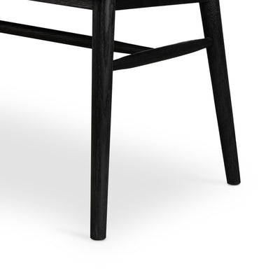 Aspen Large Dining Bench | Black