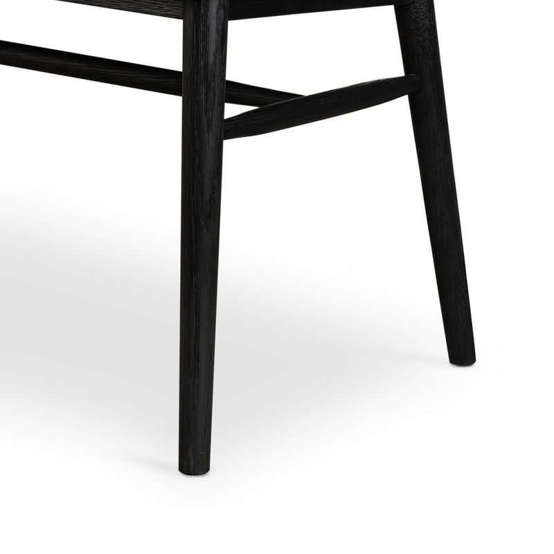 Aspen Large Dining Bench | Black