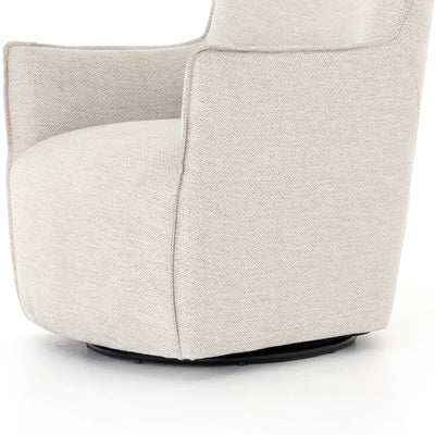 Nimble Swivel Lounge Chair | Noble Platinum