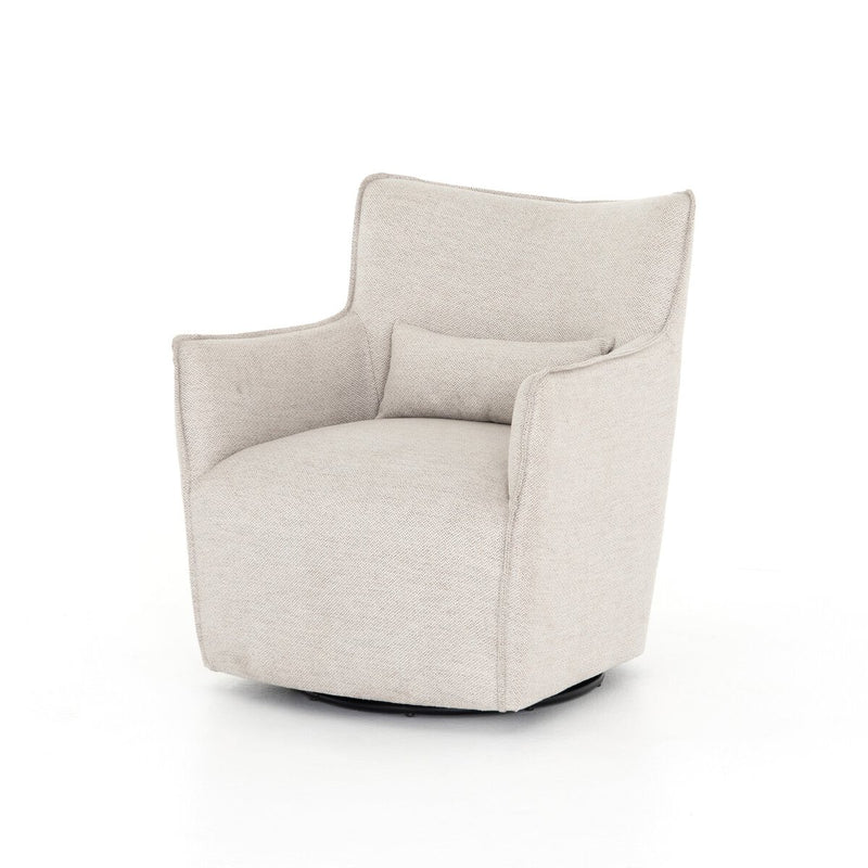 Nimble Swivel Lounge Chair | Noble Platinum