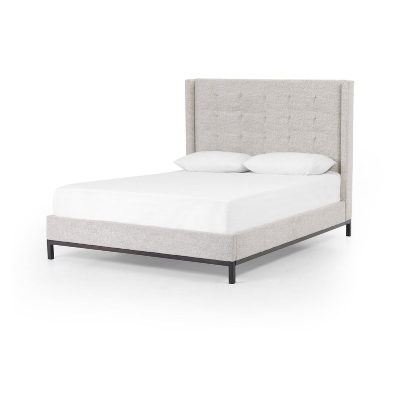 Newton Bed | Tall | Plushtone Linen