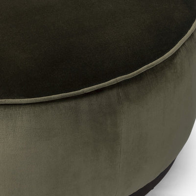 Silo Cocktail Ottoman | Surrey Olive