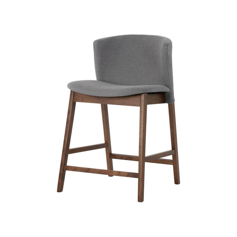 Hailey Counter Stool | Dark Grey