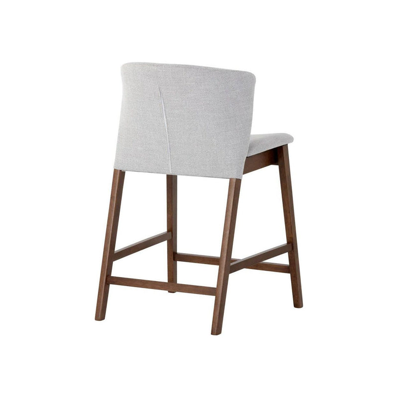 Hailey Counter Stool | Light Grey