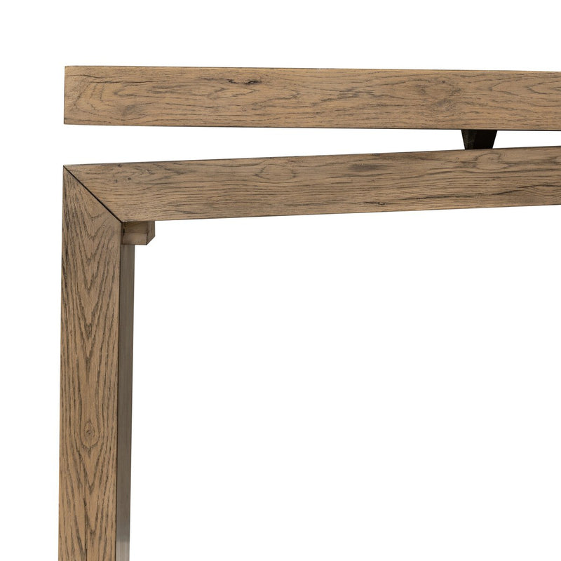 Mariya Oak Console Table | Rustic Grey