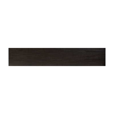 Mariya Oak Console Table | Smoked Black