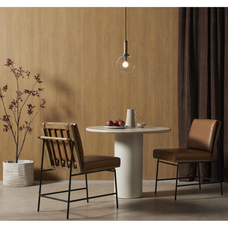 Crete Dining Chair | Sierra Butterscotch, Amber Oak